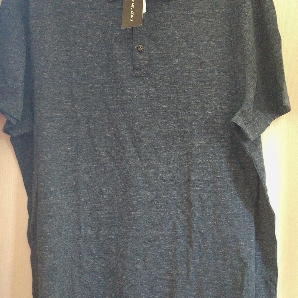 Michael Kors Men's Blue Polo shirt NWT